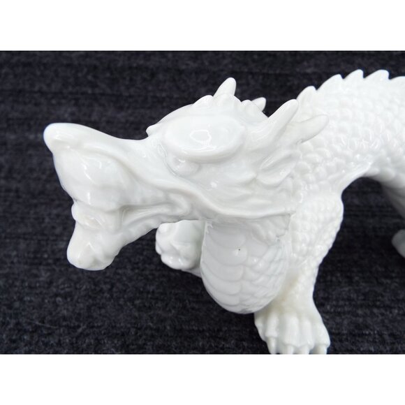 Vintage Otagiri OMC Japan White Porcelain Dragon Figurine - Picture 5 of 14